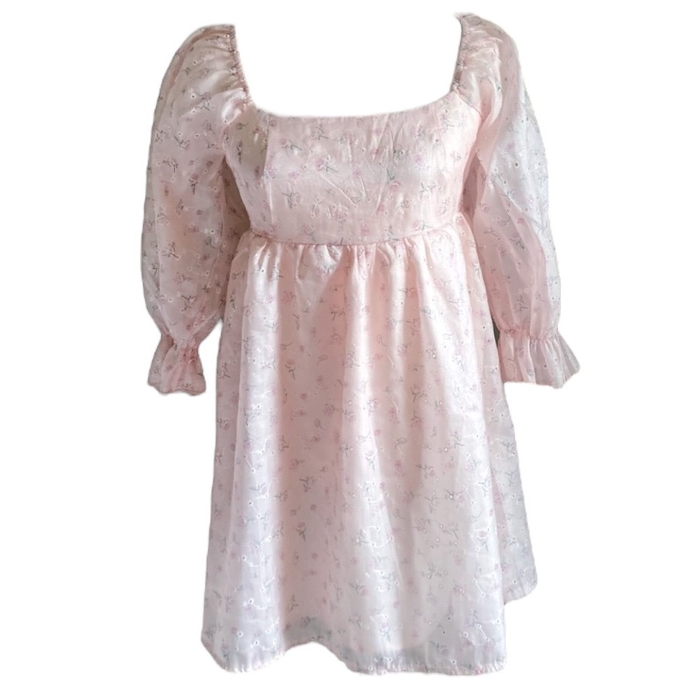 Thirty/Thirty LA Off The Shoulders Princess Babydoll Bubble Mini Dress